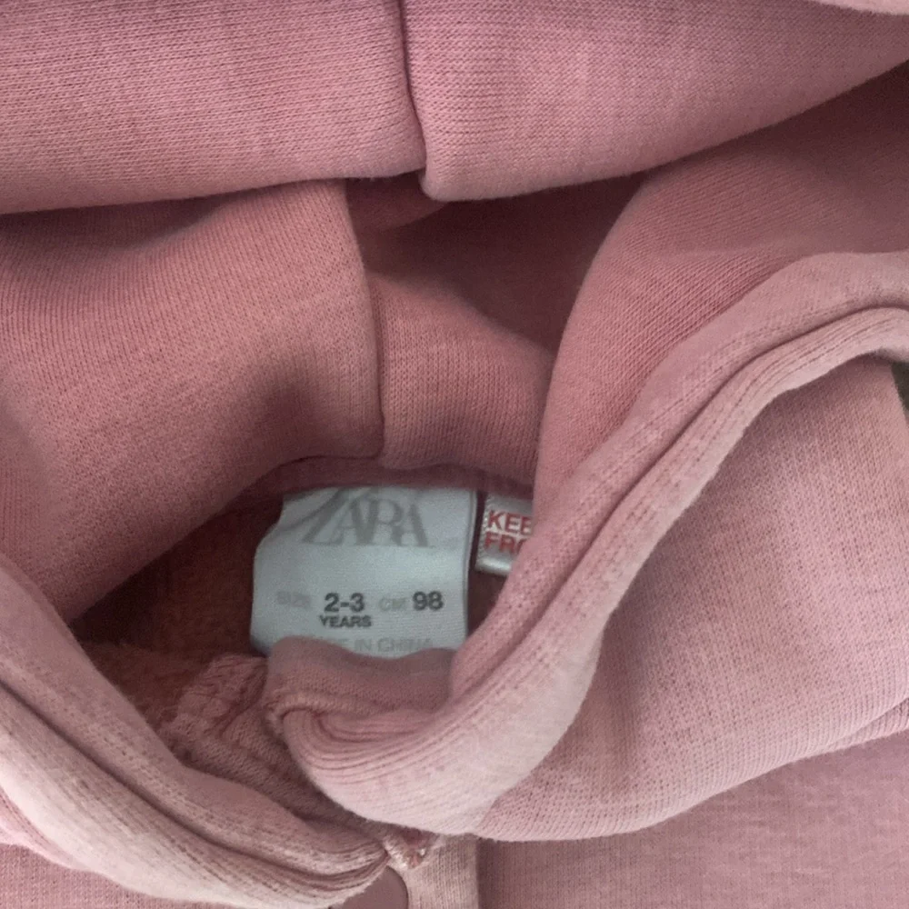 ZARA Kids faux fur apple hoodie Set - 2/3 T